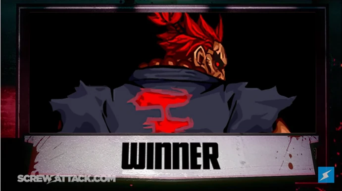 Akuma wins