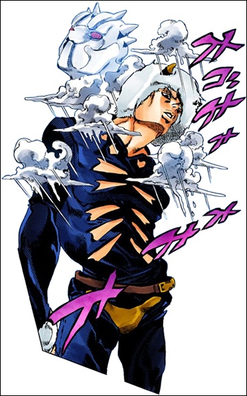 JoJo's Bizarre Visual Design on X: Stone Ocean Stand Stats - Weather  Report  / X