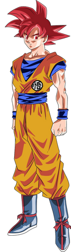 goku ssj god - Desenho de deathgun___ - Gartic