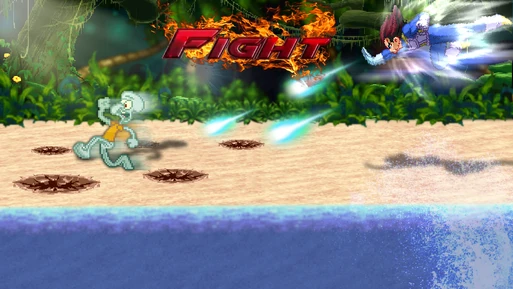 Vegeta Vs Squidward 1