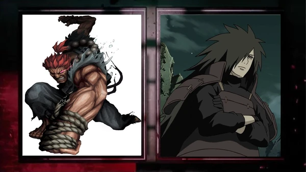 Madara vs akuma