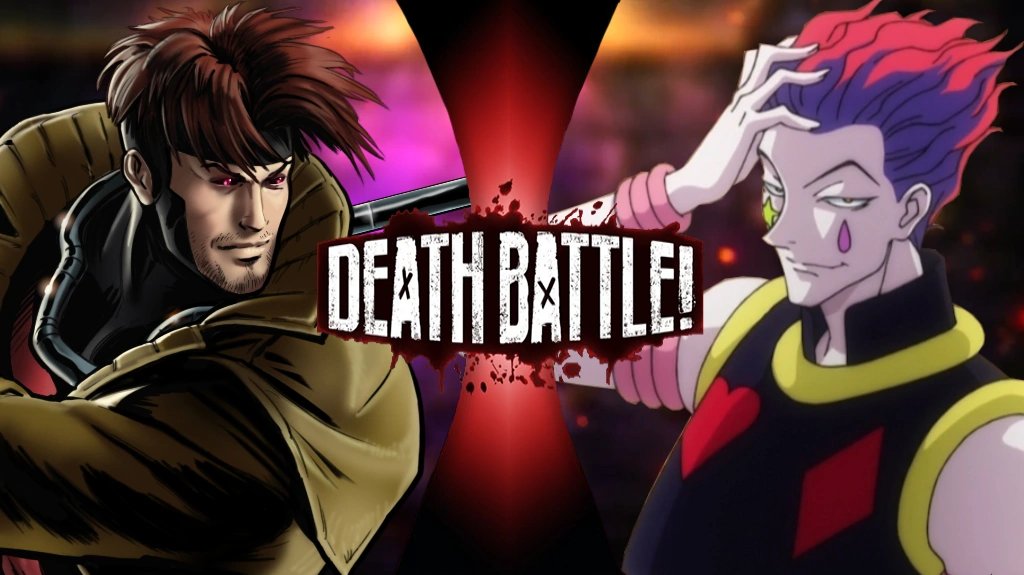 HxH Char For DB on X: My new most wanted #DEATHBATTLE is Hisoka vs Gambit  Heck, even Hisoka's VA wants it! -- -- @BenBSinger @ScrewAttackChad  #DEATHBATTLEcast  / X