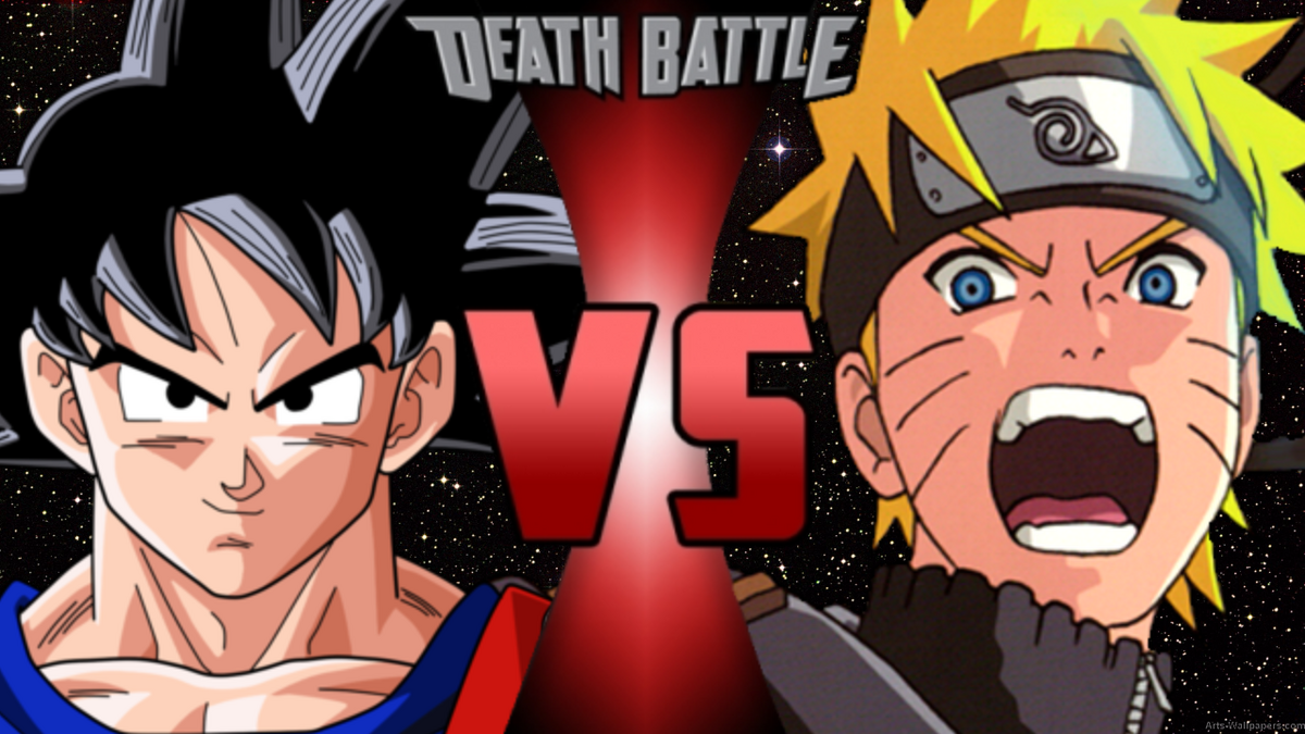 Naruto vs Goku  Anime fight, Naruto art, Goku vs