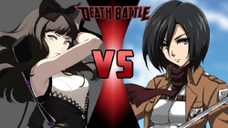 Death Battle: Mikasa Ackerman vs Lin Beifong by Water-Frez on