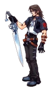 Squall Leonhart as he appears in Kingdom Hearts