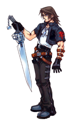 Squall Leonhart - Master of the Gunblade - Final Fantasy VIII - Guardian  Force Diablos the Demon of Darkness. Oddly enough he came to us in a magic  lamp. Given to us