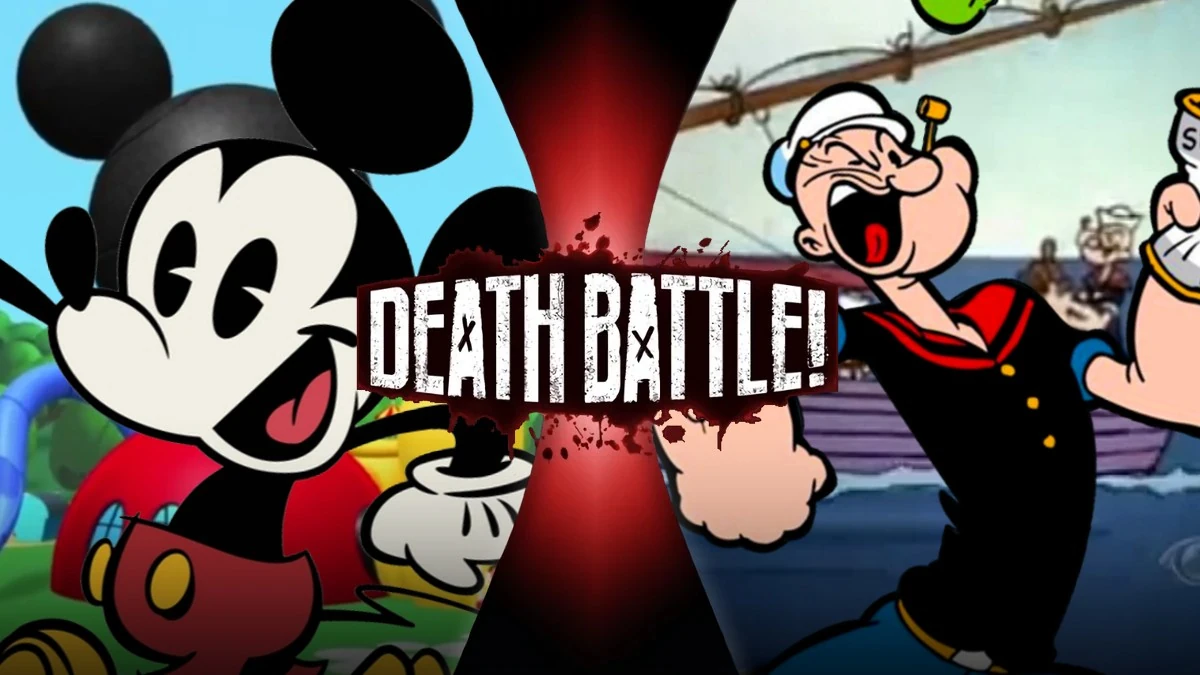 Mickey Mouse vs Popeye the Sailor | Death Battle Fanon Wiki | Fandom