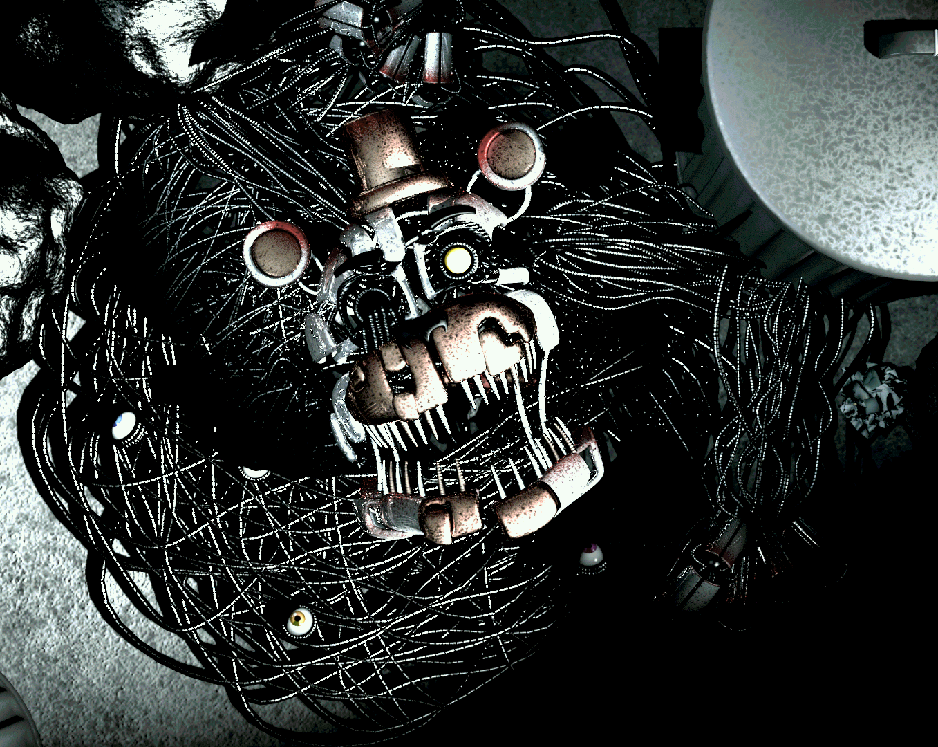 Twisted molten freddy and molten ennard : r/fivenightsatfreddys