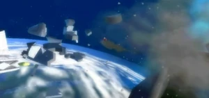 Kamek blasts Mario 2