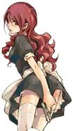 Mitsuru in her Maid Attire