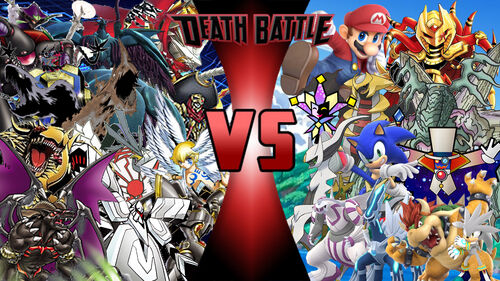 Team Digimon Vs Team Mario Team Pokemon And Team Sonic Death Battle Fanon Wiki Fandom