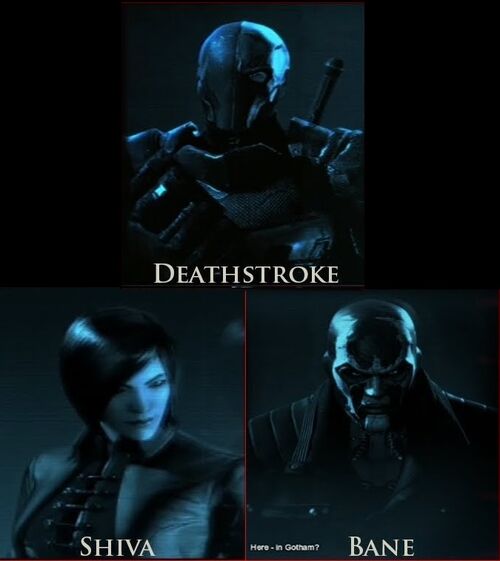 Arkham Origins' Assassins Battle Royale Remaining 6