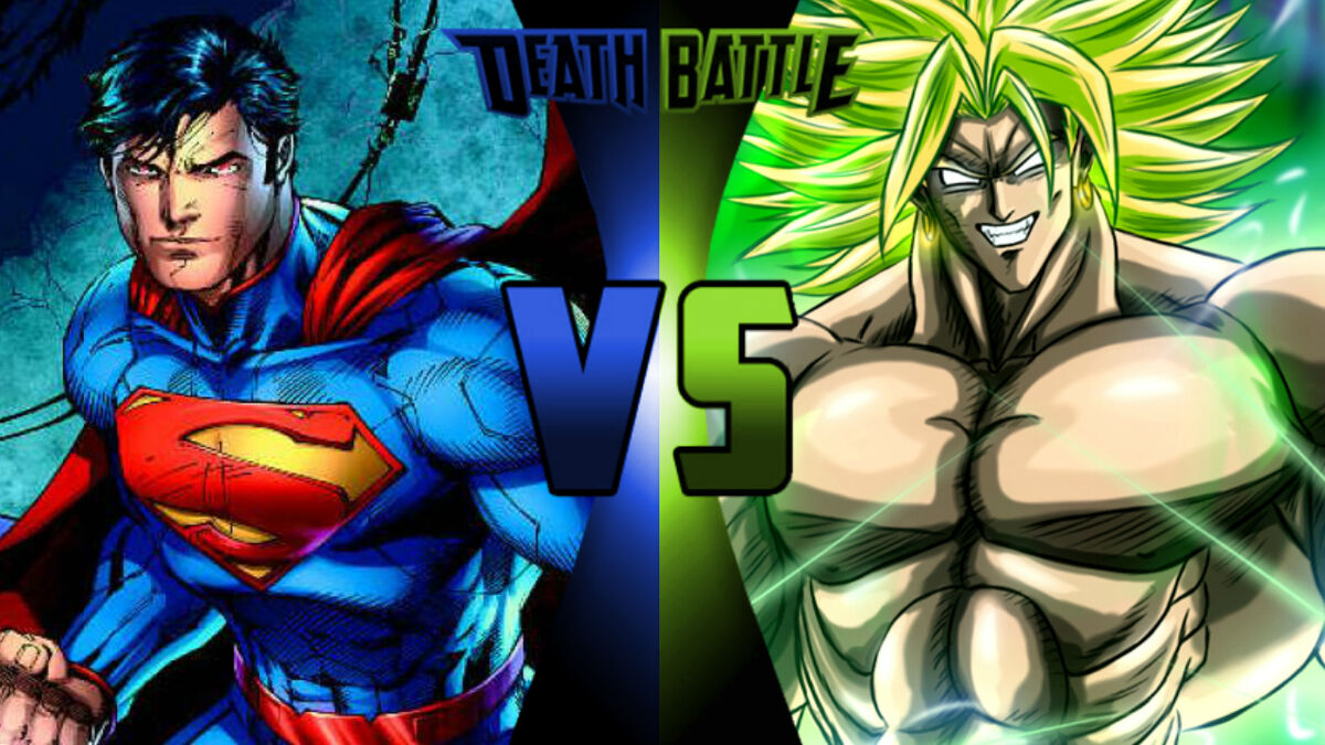 broly vs superman prime