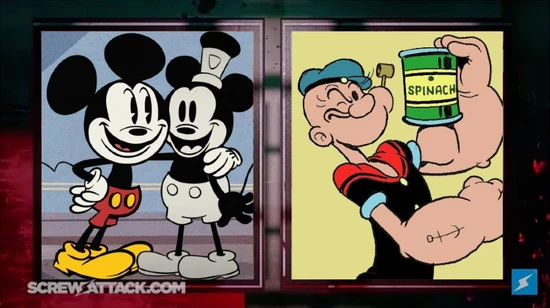 Mickey Mouse vs Popeye the Sailor | Death Battle Fanon Wiki | Fandom