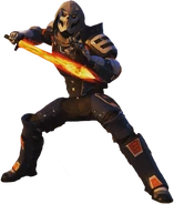 Taskmaster as he appears in the Insomniac Spider-Man game.