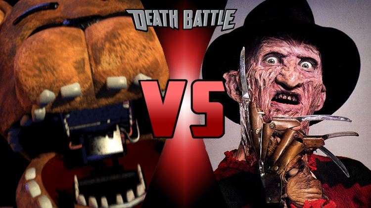 Freddy Fazbear vs Freddy Krueger? - Which one lives up to the name? Freddy  Fazbear wins low diff. Freddy Fazbear is an Animatronic, a robot meaning,  They cannot sleep, nor dream. If