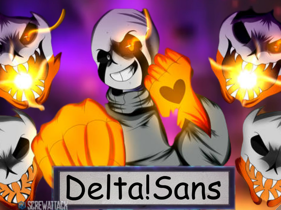 Dust!Sans vs Delta!Sans (Animation) 