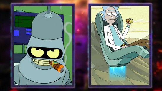Bender VS Rick Inter