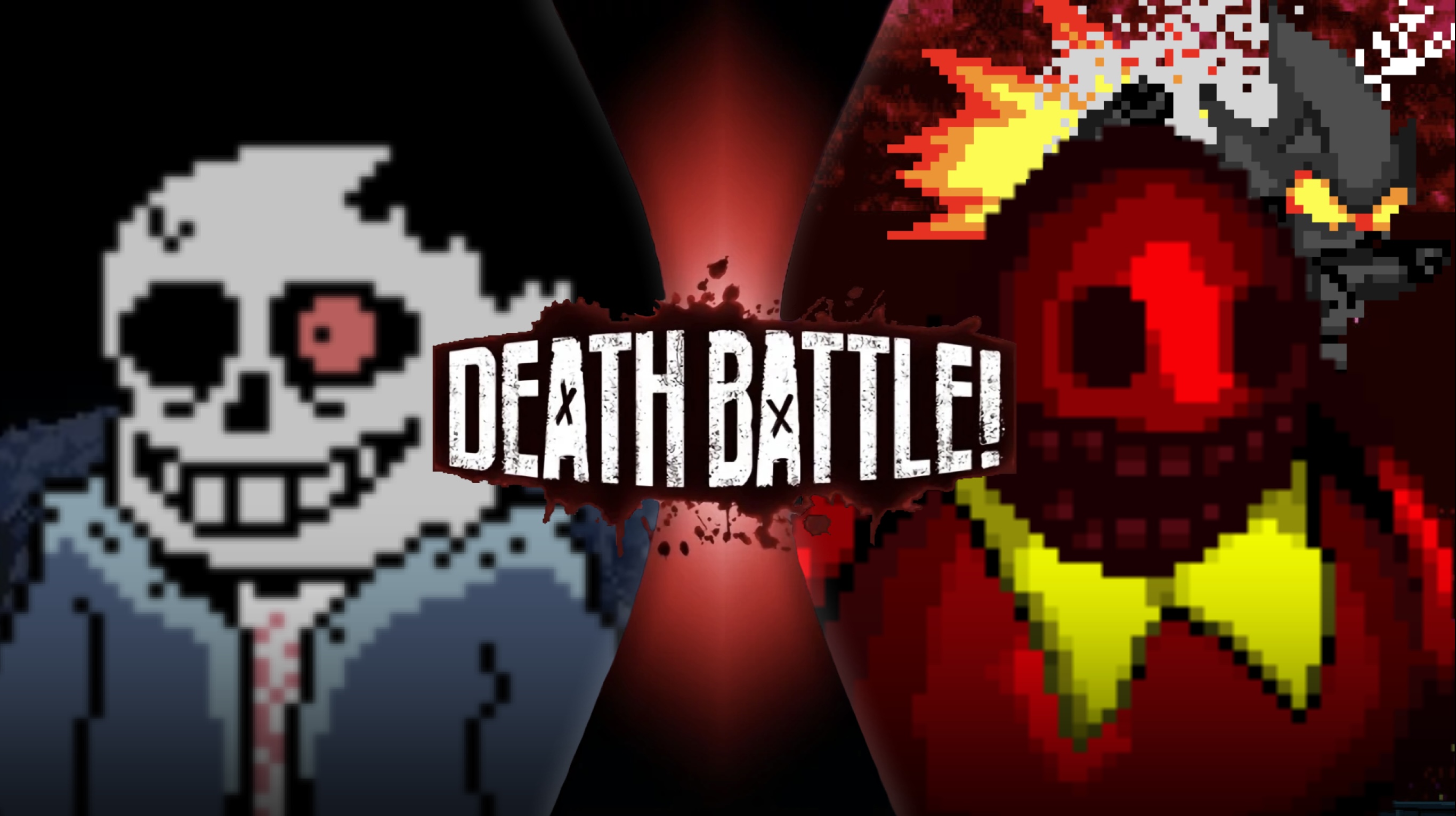 Horror!Sans Vs. Starved Eggman Sprite Art! by Ty50nTheSkeleton on DeviantArt