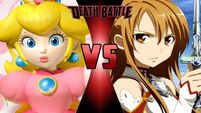 What-if Death Battle Princess Peach vs. Asuna Yuuki