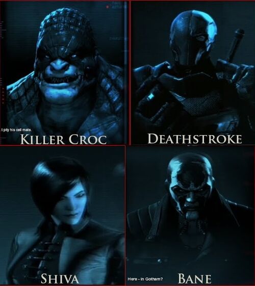 Arkham Origins' Assassins Battle Royale Remaining 5