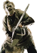 Leatherface in the 2003 remake