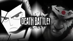 Death Battle! #096 - Samurai Jack Vs. Afro Samurai (Legendado) - Vídeo  Dailymotion