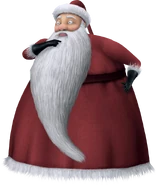 Santa Claus from the 1993 movie, The Nightmare Before Christmas.