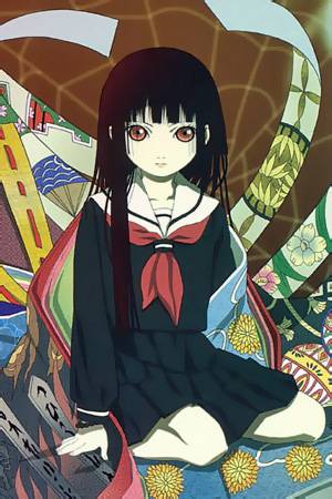 Wallpaper ID: 155301 / Jigoku Shoujo, Enma Ai, barefoot, anime girls, anime  free download