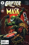In a crossover The Mask fought the WildCATS member - Grifter.