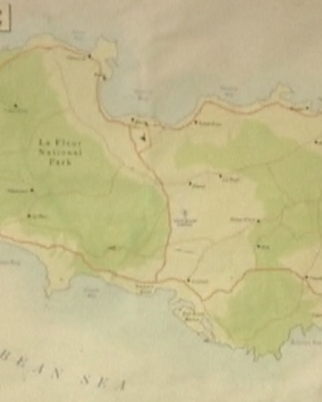 St Marie Island Caribbean Map Saint Marie | Death In Paradise Wiki | Fandom