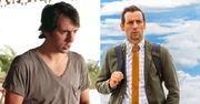 Ralf Little as Will Teague (left) and as Detective Inspector Neville Parker (right)