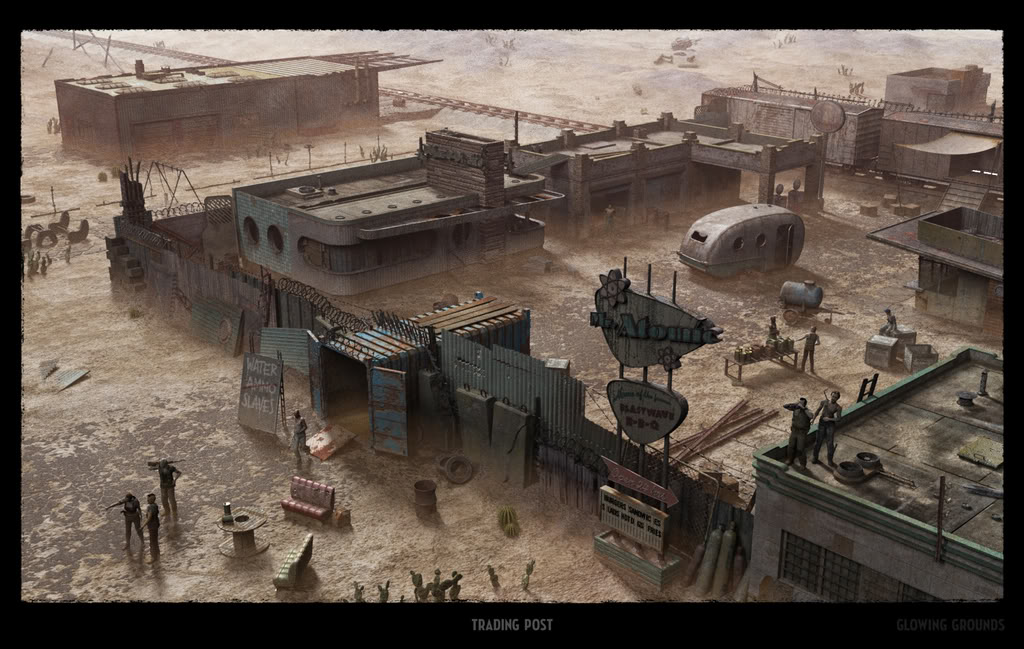 post apocalyptic village