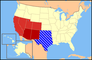 Southwest map