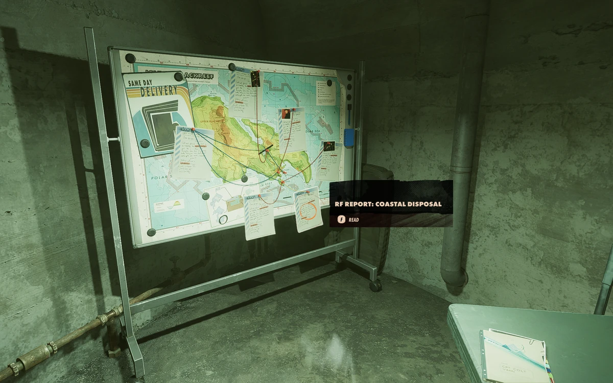 RF Report Coastal Disposal Deathloop Wiki Fandom