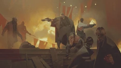 In-game painting, concept art.