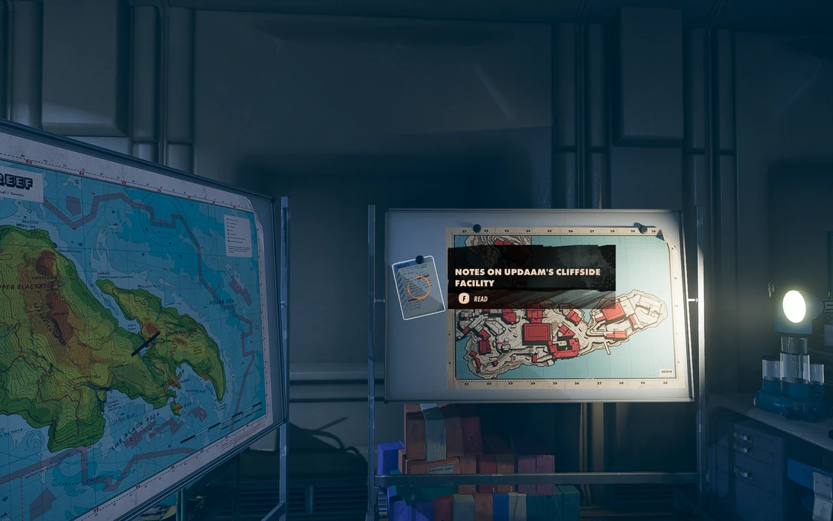 Notes on Updaam's Cliffside Facility Deathloop Wiki Fandom