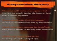 The Sixty-Second Minute Aleksis Dorsey-1