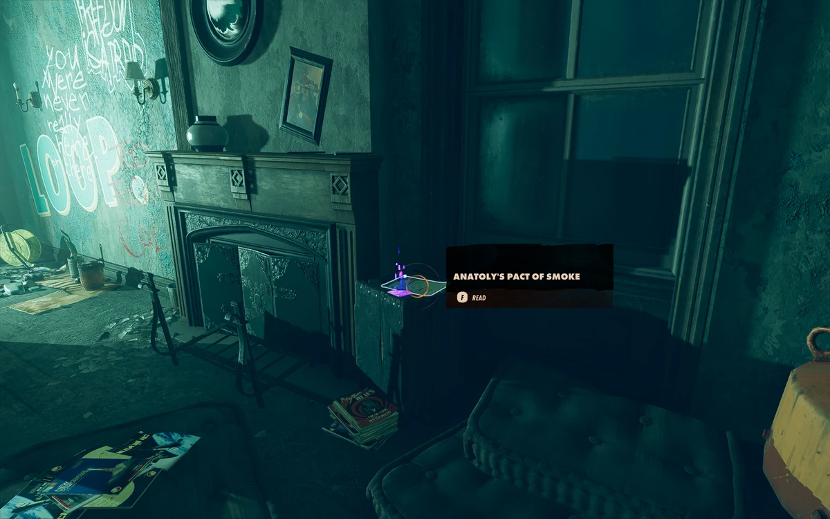 Anatoly's Pact of Smoke Deathloop Wiki Fandom