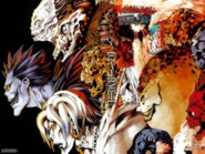 Rem e vários Shinigami.