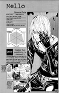 Mello profile Page 1 - (Death Note 13: How to Read)