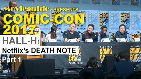 Netflix Death Note Panel at SDCC 2017