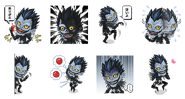 LINE Ryuk sticker set