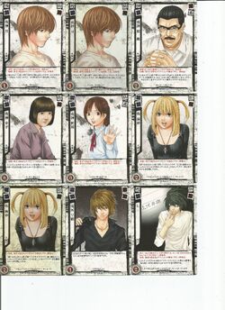 Death Note Trading Cards | Death Note Wiki | Fandom