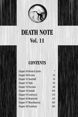 Death Note 11: Kindred Spirit: Volume 11