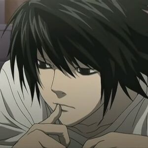 L Character Image Gallery Death Note Wiki Fandom His real name is l lawliet. l character image gallery death