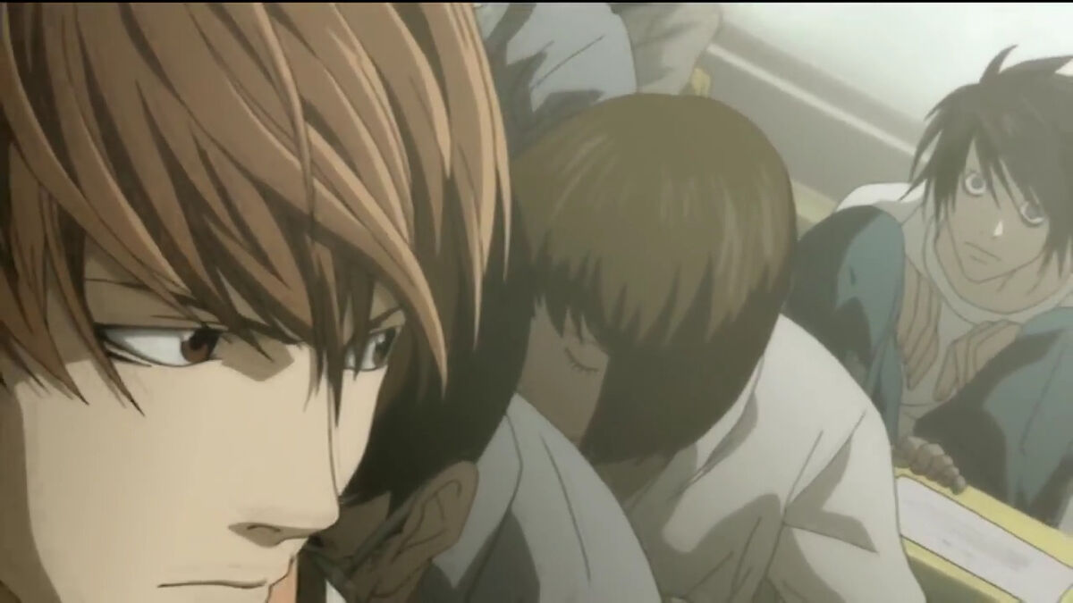 L's First Scene, Death Note