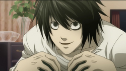 Anime Galleries dot Net - L Death Note/L nnnmm Pics, Images