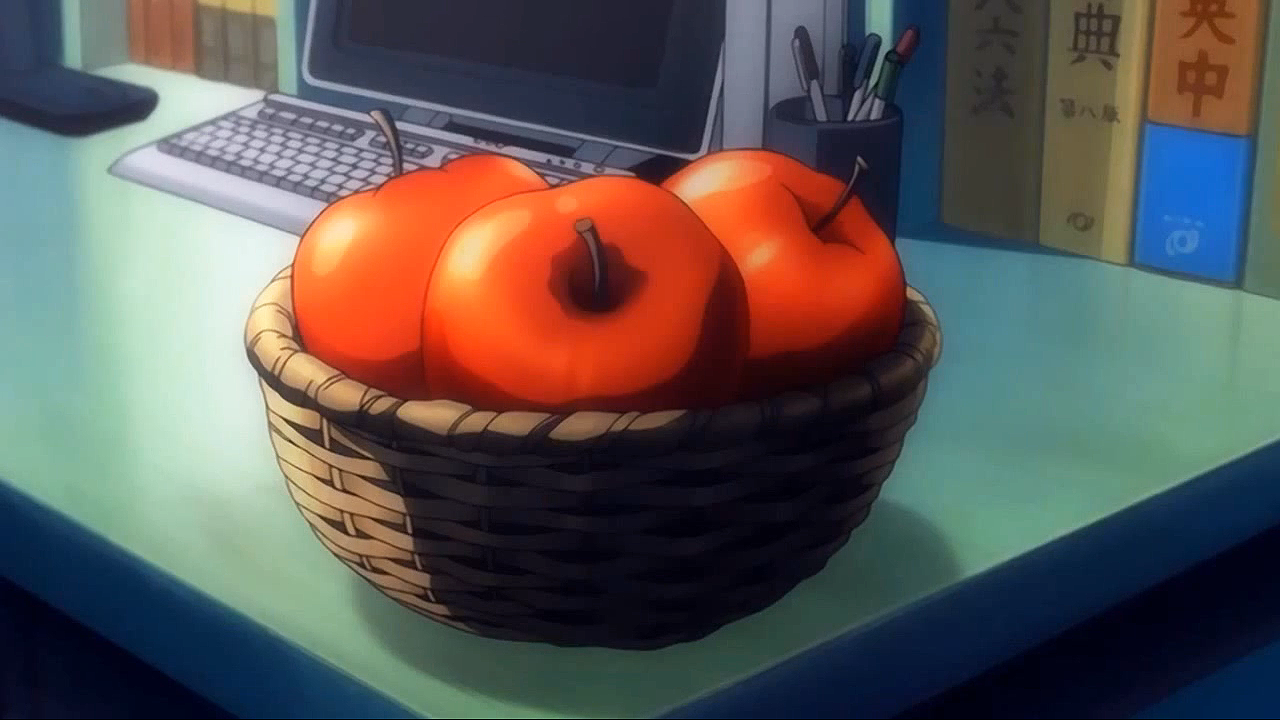 death note apple symbolism