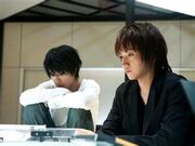 Death Note film- L and Light